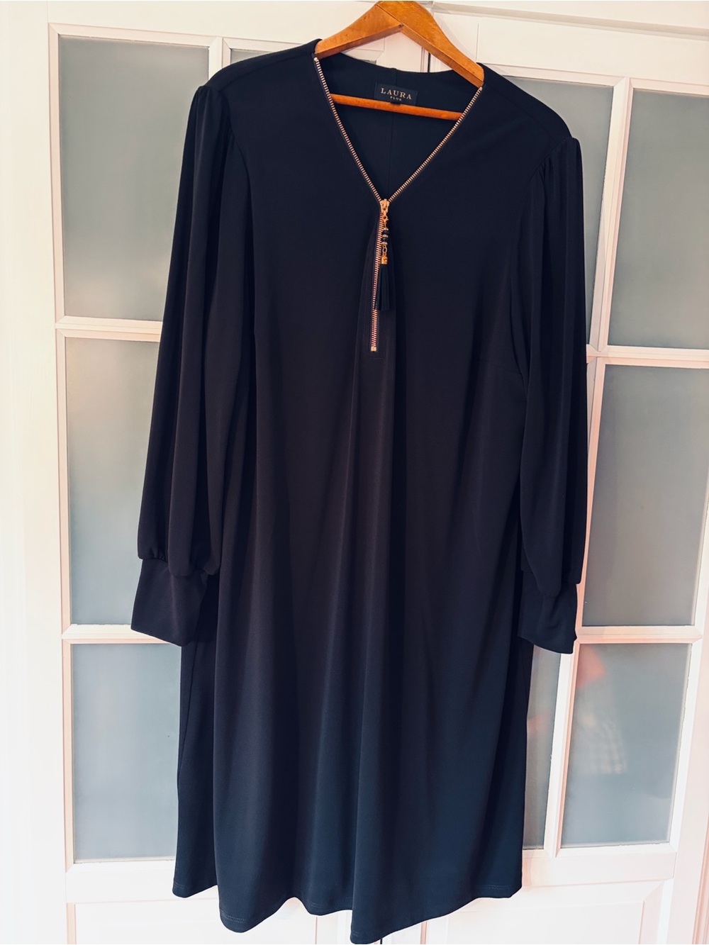NWOT Laura Plus Black Dress - Picture 2 of 6
